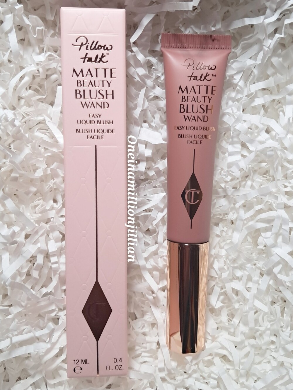 Charlotte Tilbury Matte Beauty Blush Wand / Liquid Blush - Pillow Talk